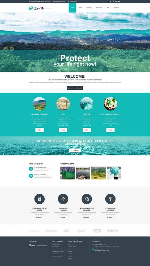 十大國(guó)外能源與環(huán)保公司網(wǎng)頁(yè)設(shè)計(jì)案例解析